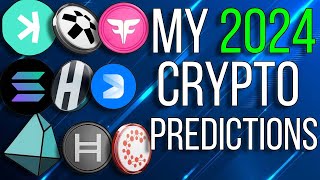 MY TOP 5 CRYPTO PREDICTIONS FOR 2024 MUST WATCH [upl. by Leummas]