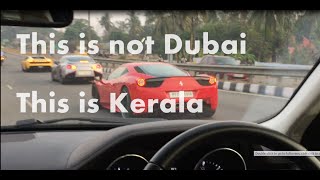 SUPERCARS in KERALA [upl. by Iamhaj]