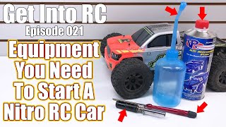 RC NITRO CAR WIRELESS REMOTE START [upl. by Einaj]