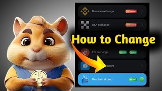 How to change On chain Airdrop wallet in Hamster Combat  OnChain Wallet [upl. by Aisatsana]