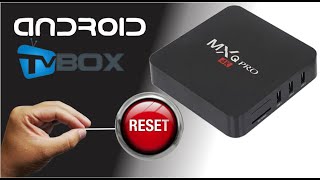 Cómo restaurar el Convertidor a Smart TV Box  Reset de Fabrica [upl. by Mossman]