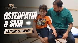 Trattamento osteopatico su Lorenzo Un bambino affetto da SMA di tipo 2 [upl. by Asenav]