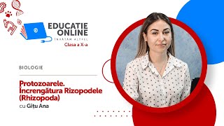 Biologie clasa a Xa Protozoarele Încrengătura Rizopodele Rhizopoda [upl. by Enelrad925]