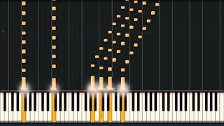 Elton John  Bennie and the Jets  Synthesia Piano Tutorial [upl. by Iruyas943]