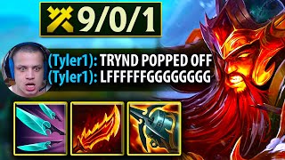 This Is What Happens When You End Up In A HighElo Game With Tyler1 [upl. by Huxley]