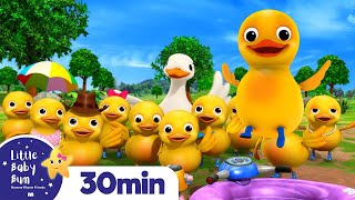 10 Little Ducks More Nursery Rhymes and Kids Songs  Little Baby Bum [upl. by Risser]