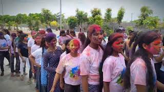 HOLI Function Our company 2024  Big celebration in history [upl. by Natehc]