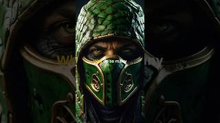 reptile 10facts top10 aiart mortalkombat mortalkombat1 ninja videogames gaming mkx mk2 [upl. by Ellinet730]