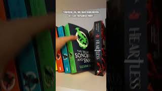 Emptying my bookshelves fyp cleaning aesthetic booktube booktok bookshelforganization reader [upl. by Rodrigo]