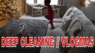 4th Day Of Vlogmas Ultimate House Deep Clean [upl. by Ardnauqal]