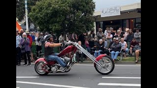 Beach Hop 2024  all the bikes in the Grand Parade [upl. by Malliw430]