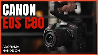 Canon EOS C80 Cinema Camera  6K Full Frame with Triple Base ISO amp 12G SDI [upl. by Trimble]