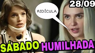 quotA DONA DO PEDAÇOquot  Resumo capítulo Completo  2809 SÁBADO  Novela 28 de SETEMBRO de 2019 [upl. by Reidid]