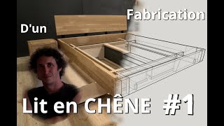 comment fabriquer un lit en chêne épisode 1 [upl. by Cerracchio]