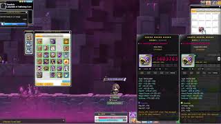 Maplestory Reboot Shade  Gear Video 020221 [upl. by Avilo942]