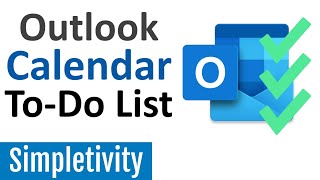 How to Use Outlook Calendar as a ToDo List Tips amp Tricks [upl. by Enuahs]