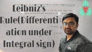 Leibnizs RuleDifferentiation under Integral sign [upl. by Hajidahk15]