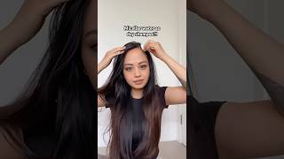 Micellar Water as Dry Shampoo Greasy Hair Hack hairshorts hairhack hair [upl. by Cathee]