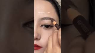 How To Use Eyebrow Pencil amp Concealer To Draw Perfect Eyebrow Shape ✨ [upl. by Aicatsanna667]