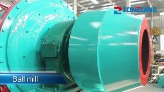 Ball Mill for GypsumLimestoneCementMineralzonedingcom [upl. by Leahcimal]