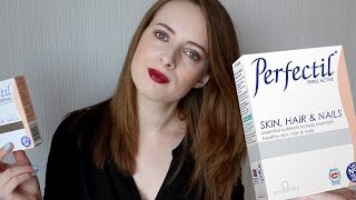 PERFECTIL HAIR SKIN amp NAILS REVIEW [upl. by Enaj]