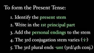 The Present Tense [upl. by Andreas]