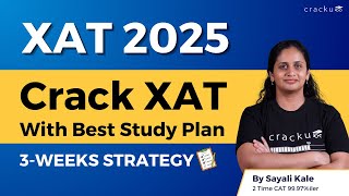 How to prepare for XAT 2025 🤔 Best Preparation Studyplan By Sayali Maam XAT 99998ler [upl. by Jareen]