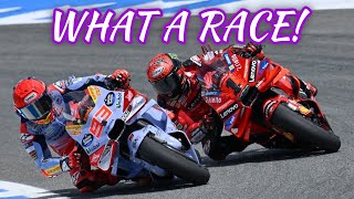 MotoGP In Jerez Was INSANE [upl. by Ilesara]