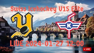 20240127 u15 elite Yverdon v Kloten [upl. by Odilia]