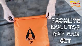 PackLite Roll Top Dry Bag Set from Advanced Elements [upl. by Landan635]