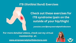 ITB Iliotibial Band Exercise [upl. by Cook]