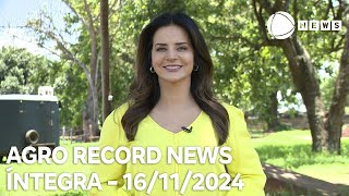 Agro Record News  16112024 [upl. by Leirua368]