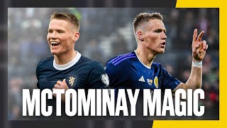 McTominay Magic 🪄  Four Goals in Two Games against Cyprus and Spain  Scotland National Team [upl. by Modnar]