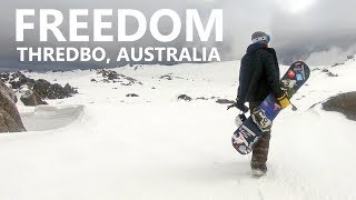 Snowboarding is Freedom  Thredbo Australia [upl. by Siulesoj]