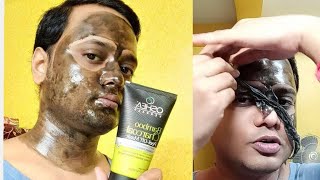 OShea herbals Bamboo Charcoal peeloff maskWhich improve skin tone to be more fairer and brighter [upl. by Margarida366]