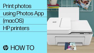 How do I print photos from my Mac using the Mac Photos app  HP Printers  HP Support [upl. by Odlonyer]