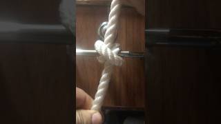 Clove Hitchknots tutorial usefulknot clovehitch [upl. by Airot50]