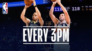 The Pelicans and Warriors Combine For An NBA record 43 3PM  January 16 2019 [upl. by Lotson]