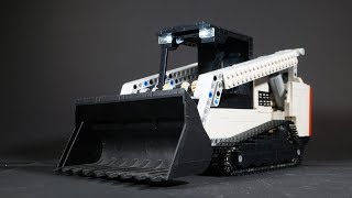 Lego RC Bobcat Compactloader MOC [upl. by Akibma255]