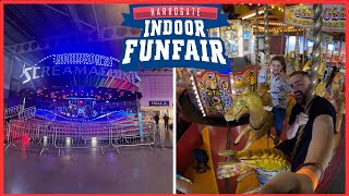 Harrogate Indoor Funfair  Yorkshire Event Centre  October 2024 [upl. by Hoisch]