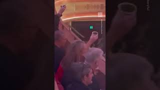 Australian PM Chugs Beer amp Gets Applauded at Rock Concert [upl. by Fredek]