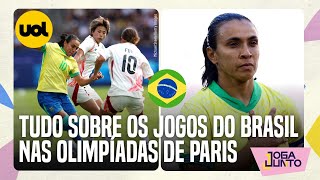 🔴 OLIMPÍADAS 2024 SELEÇÃO BRASILEIRA COMEÇA BEM MAS OSCILA EM PARIS [upl. by Yreva57]