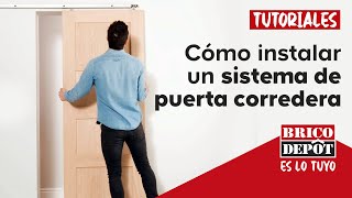 Cómo instalar un sistema de puerta corredera [upl. by Nnaharas449]