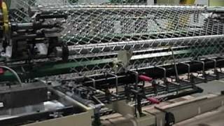 Bergandi Fully Automated Chain Link Weaving Machine [upl. by Nadaha]