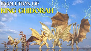 EVOLUTION OF KING GHIDORAH GODZILLA vs GHIDORAH Comparison KingGhidorah [upl. by Nwahsal]