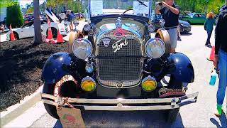 1929 Ford Model A Four Door Phaeton Blk StAug 0330246830 [upl. by Anat]