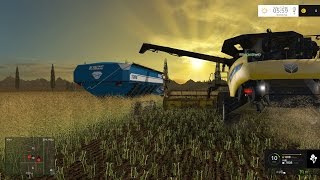 Lets Play Farming Simulator 2015 Multiplayer on McStallions Server Part 1 [upl. by Mikah]