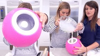 🍦 Making ICE CREAM in a BALL [upl. by Noleta]