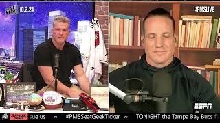 The Pat McAfee Show Live  Thursday October 3rd 2024 [upl. by Illek]