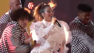 Kris Kross Amsterdam feat Ally Brooke amp Messiah  Vámonos Live at The 2018 Alma Awards [upl. by Ainyt]